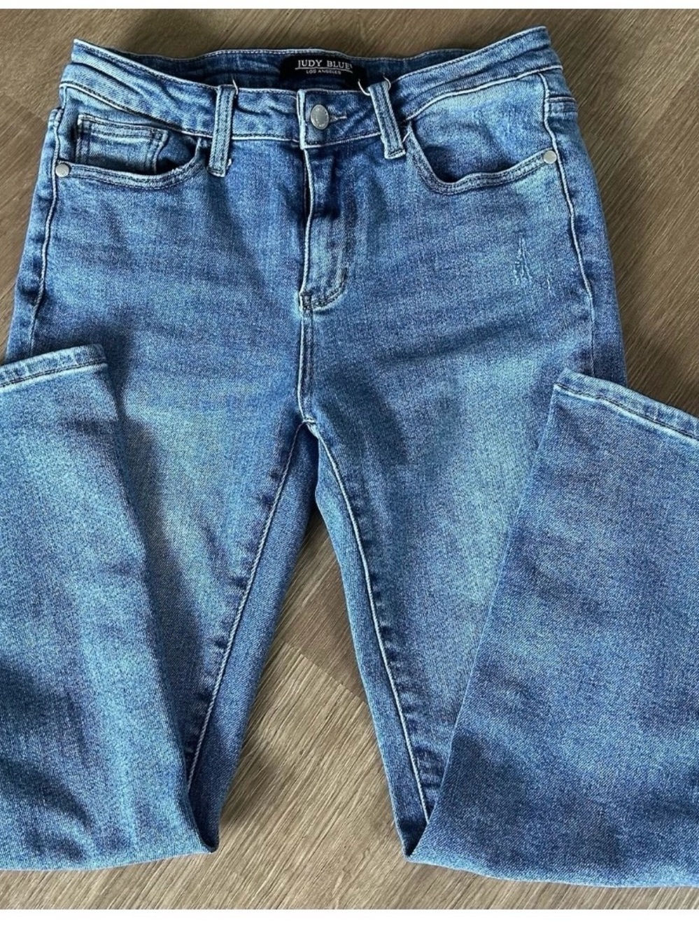 Judy Blue Women's Skinny Jeans in Medium Blue Wash